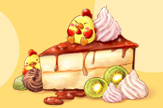 【波罗鸡】草莓奶油蛋糕