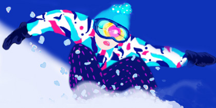 去滑雪吧！