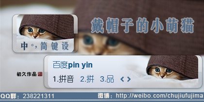 【初久】戴帽子的小萌猫