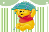 【景诺】维尼熊·下雨啦
