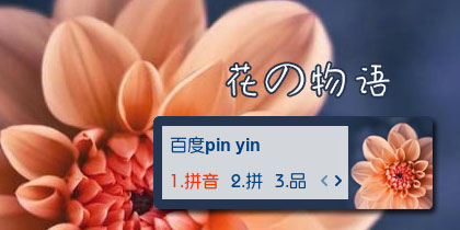 【衣角】花の物语