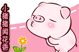 【梦圆工作室】小猪猪闻花香