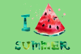 【衣角】我爱夏天，因为有西瓜